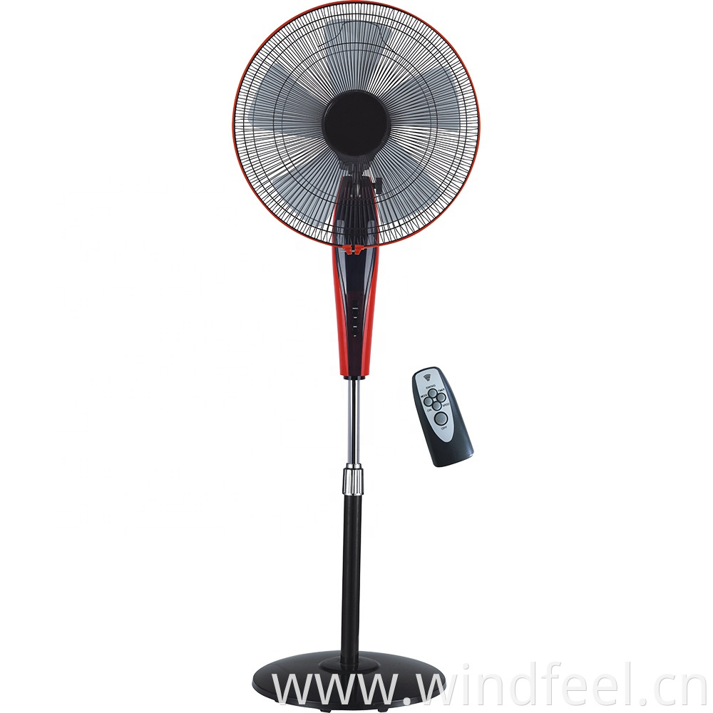 CB CE certificant ABS material standing fan quiet height adjustment 1300mm pedestal standing fan for bedroom